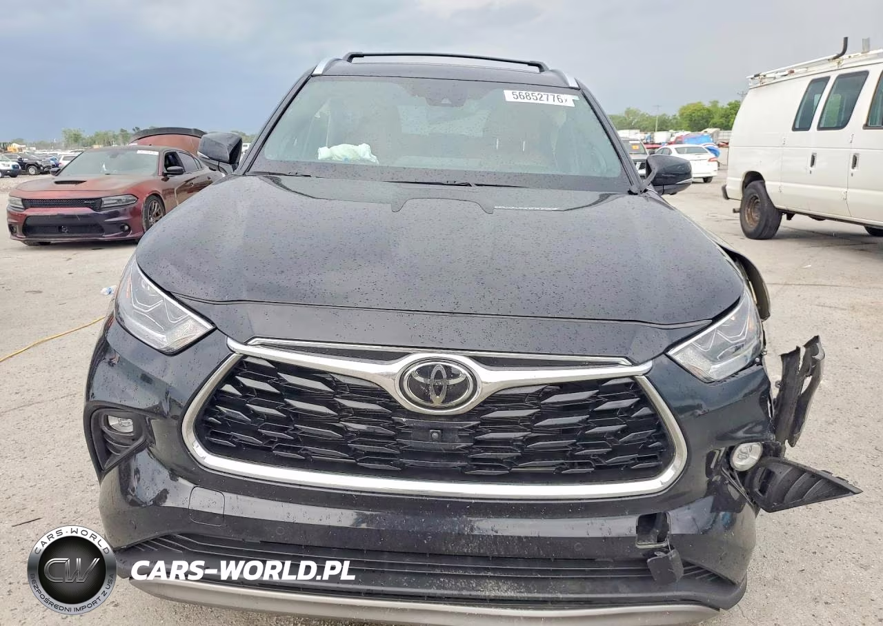 2025 Toyota Highlander Hybrid Platinum VIN:5TDEBRCH6SS664406 - 5