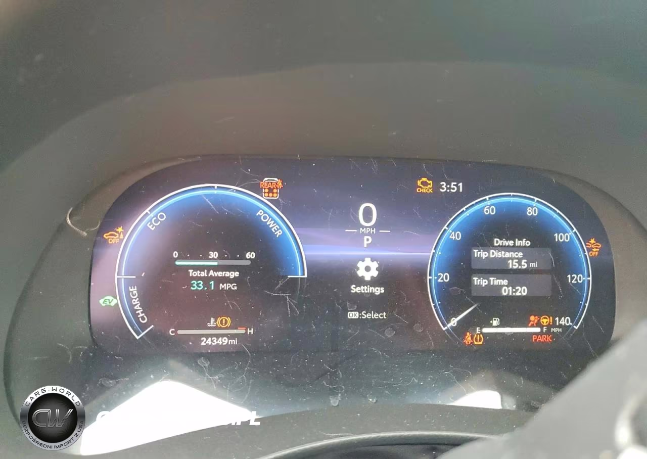 2025 Toyota Highlander Hybrid Platinum VIN:5TDEBRCH6SS664406 - 9