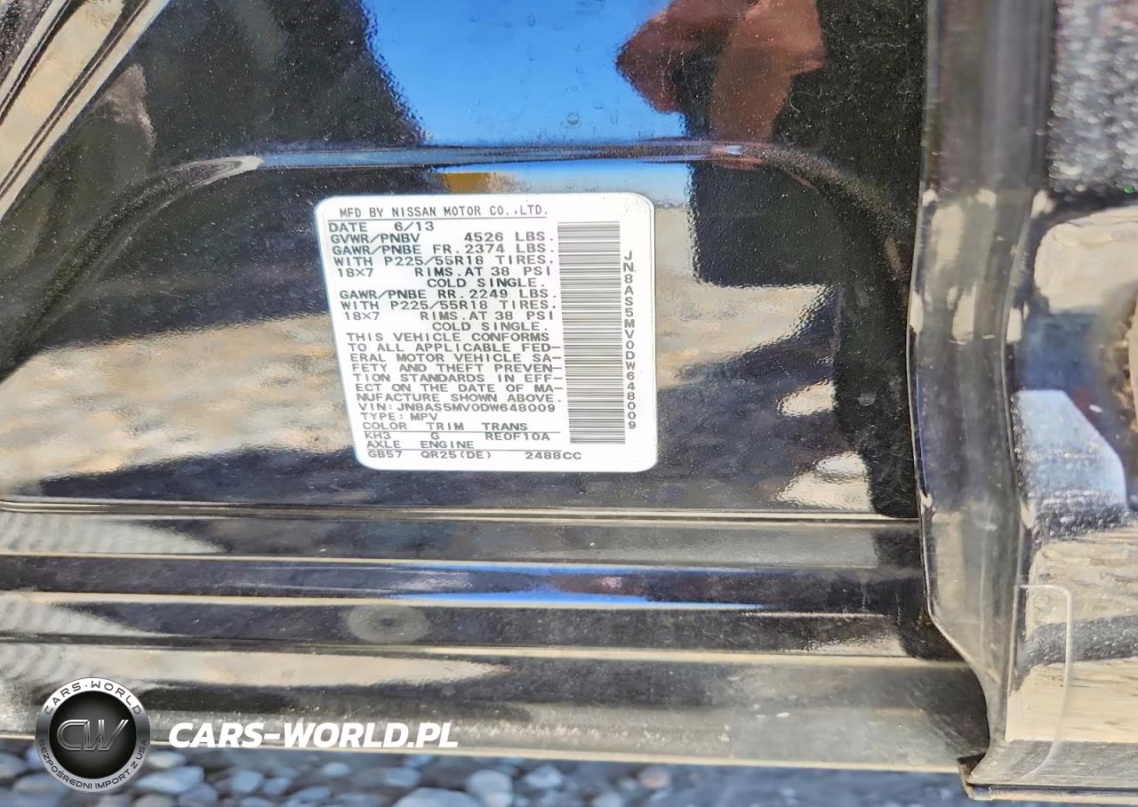 2013 Nissan Rogue S VIN:JN8AS5MV0DW648009 - 14