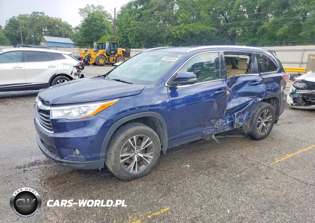 2016 Toyota Highlander Xle – zdjęcie 1 z 13