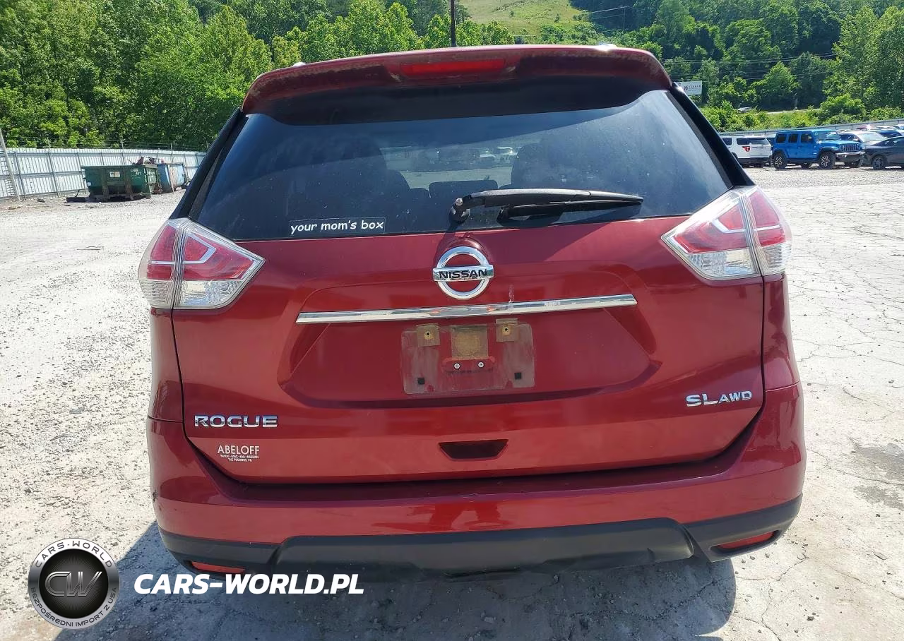 2016 Nissan Rogue Sl VIN:JN8AT2MV1GW148439 - 6