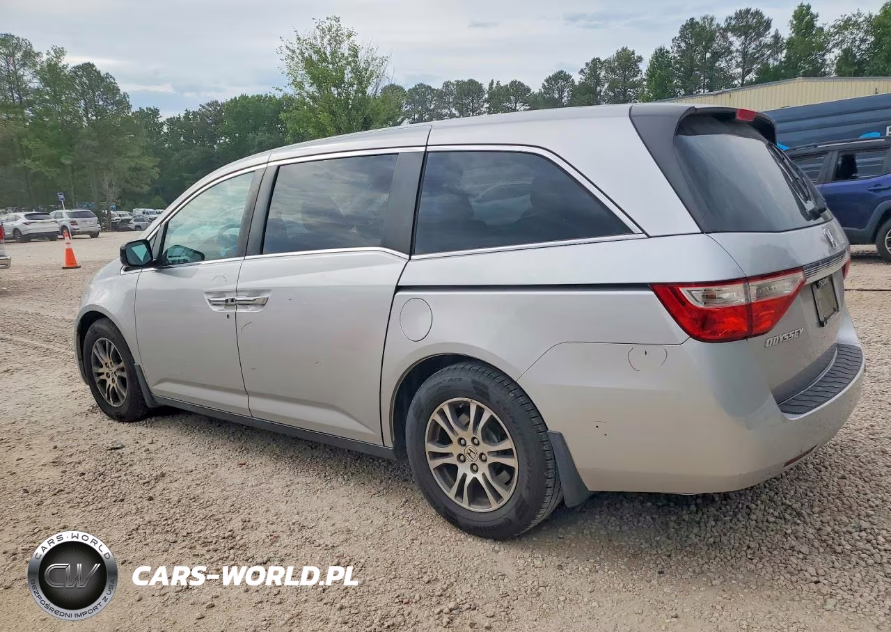 2013 Honda Odyssey Exl VIN:5FNRL5H61DB067170 - 2