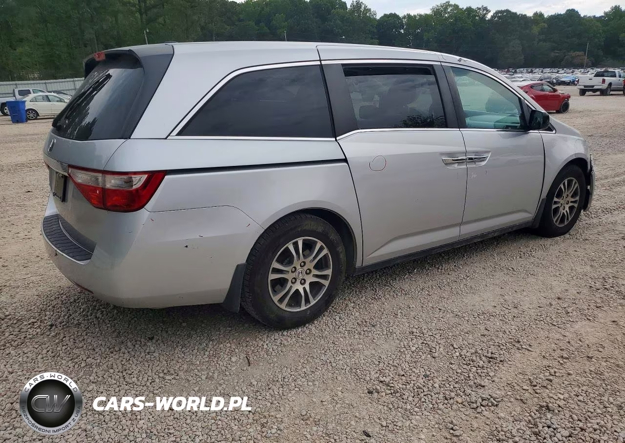 2013 Honda Odyssey Exl VIN:5FNRL5H61DB067170 - 3