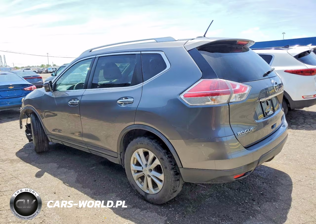 2015 Nissan Rogue Sv VIN:KNMAT2MV1FP528899 - 2