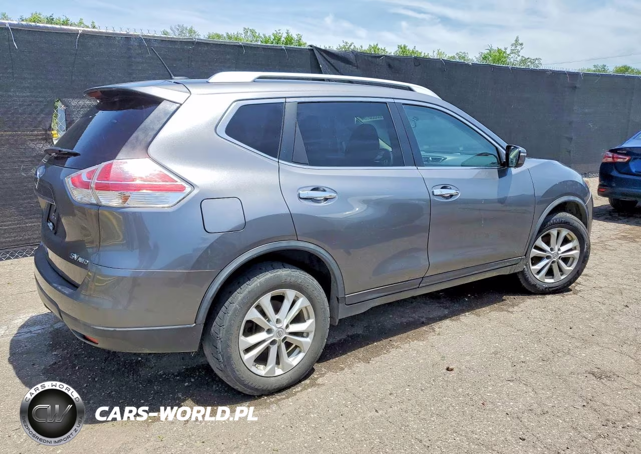 2015 Nissan Rogue Sv VIN:KNMAT2MV1FP528899 - 3