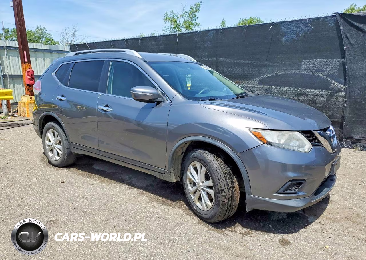 2015 Nissan Rogue Sv VIN:KNMAT2MV1FP528899 - 4