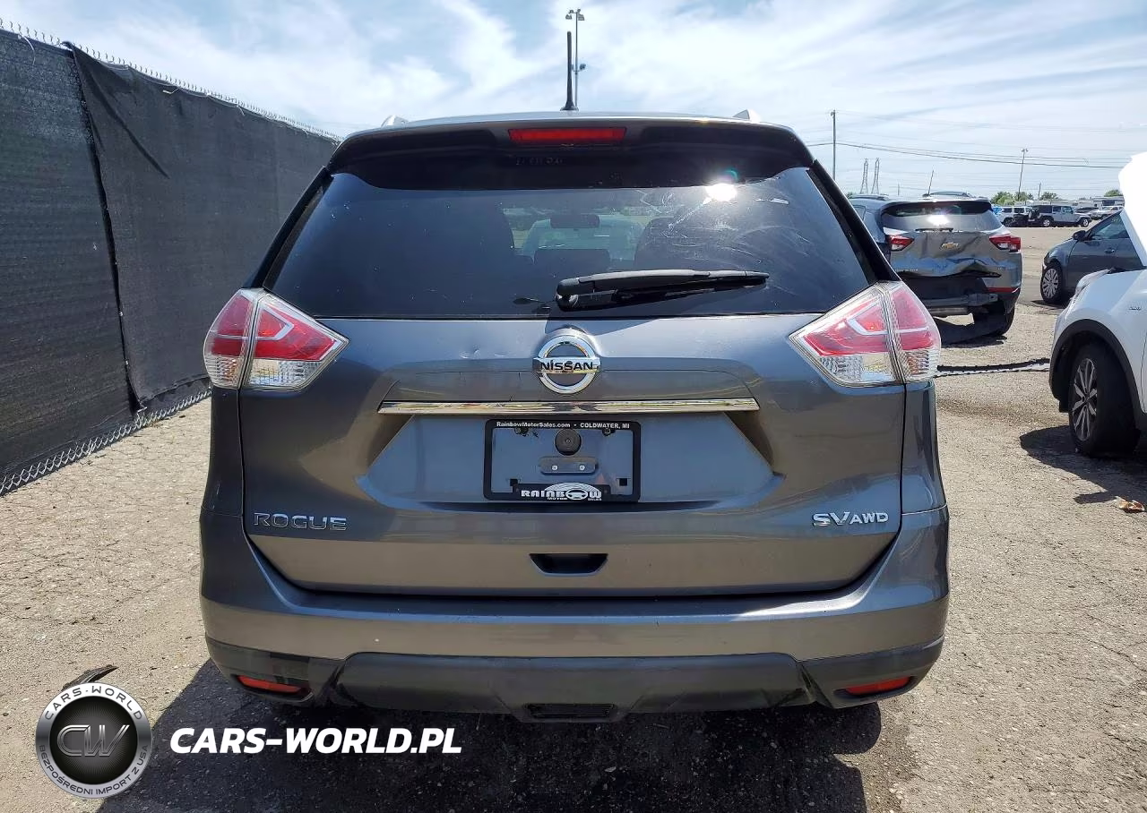 2015 Nissan Rogue Sv VIN:KNMAT2MV1FP528899 - 6