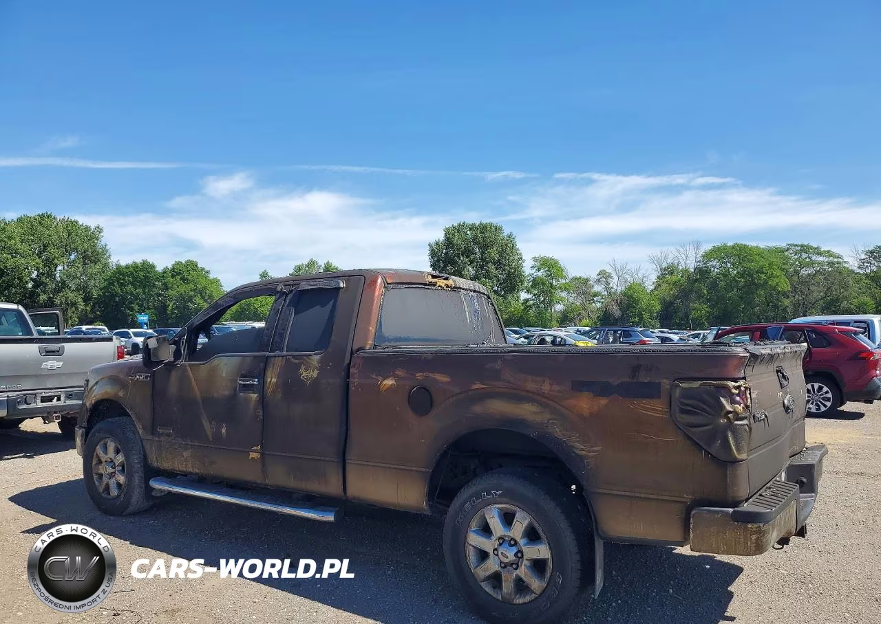 2013 Ford F150 Super Cab VIN:1FTFX1ET6DFB89156 - 2