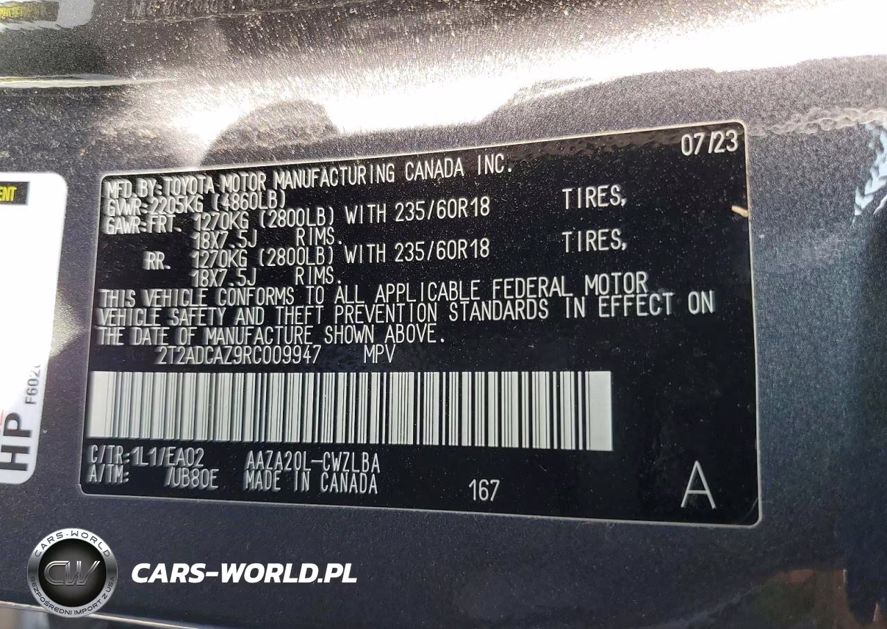 2024 Lexus Nx 250 VIN:2T2ADCAZ9RC009947 - 13