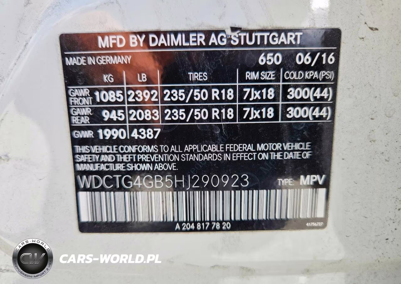 2017 Mercedes-Benz Gla 250 4Matic VIN:WDCTG4GB5HJ290923 - 13