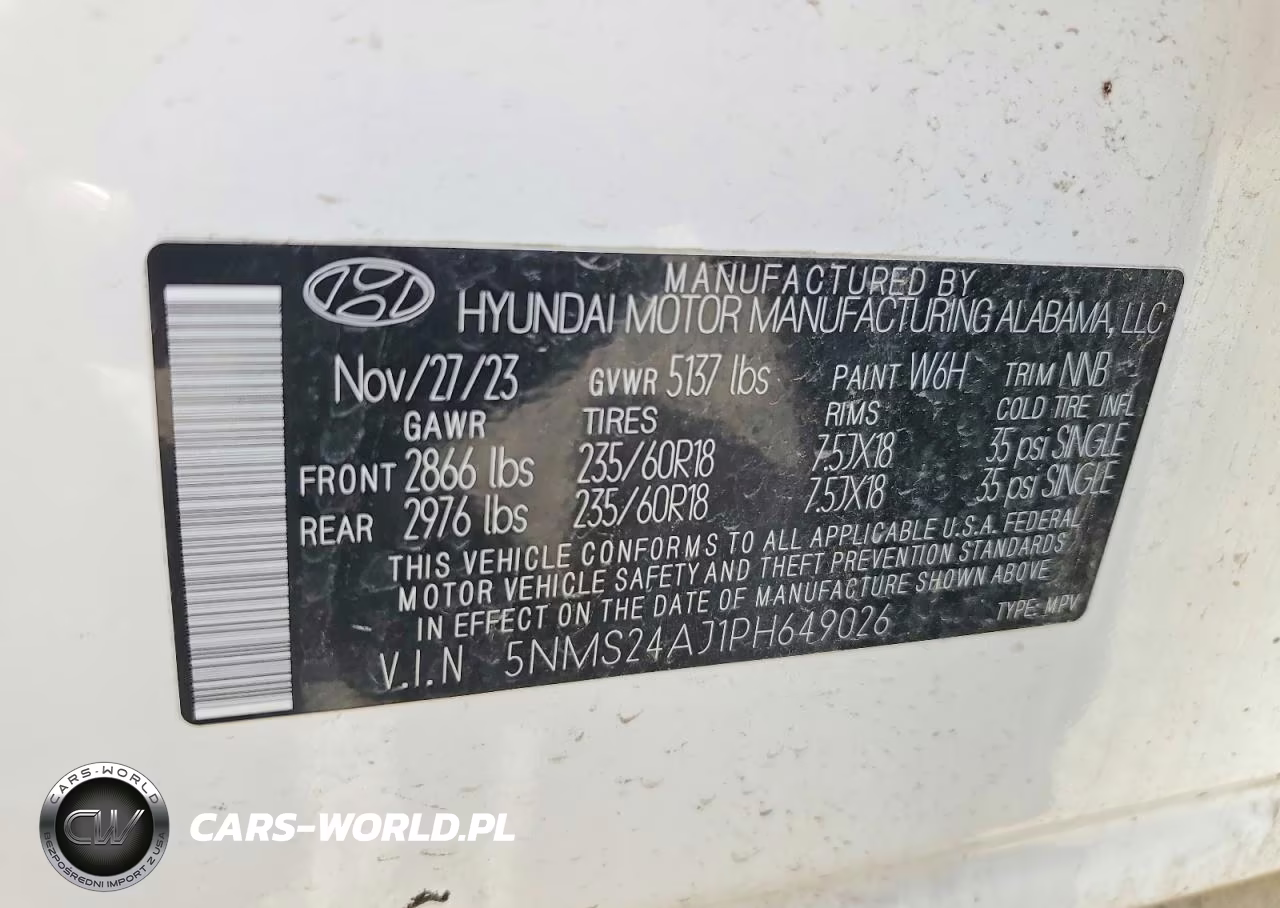 2023 Hyundai Santa Fe Sel VIN:5NMS24AJ1PH649026 - 12