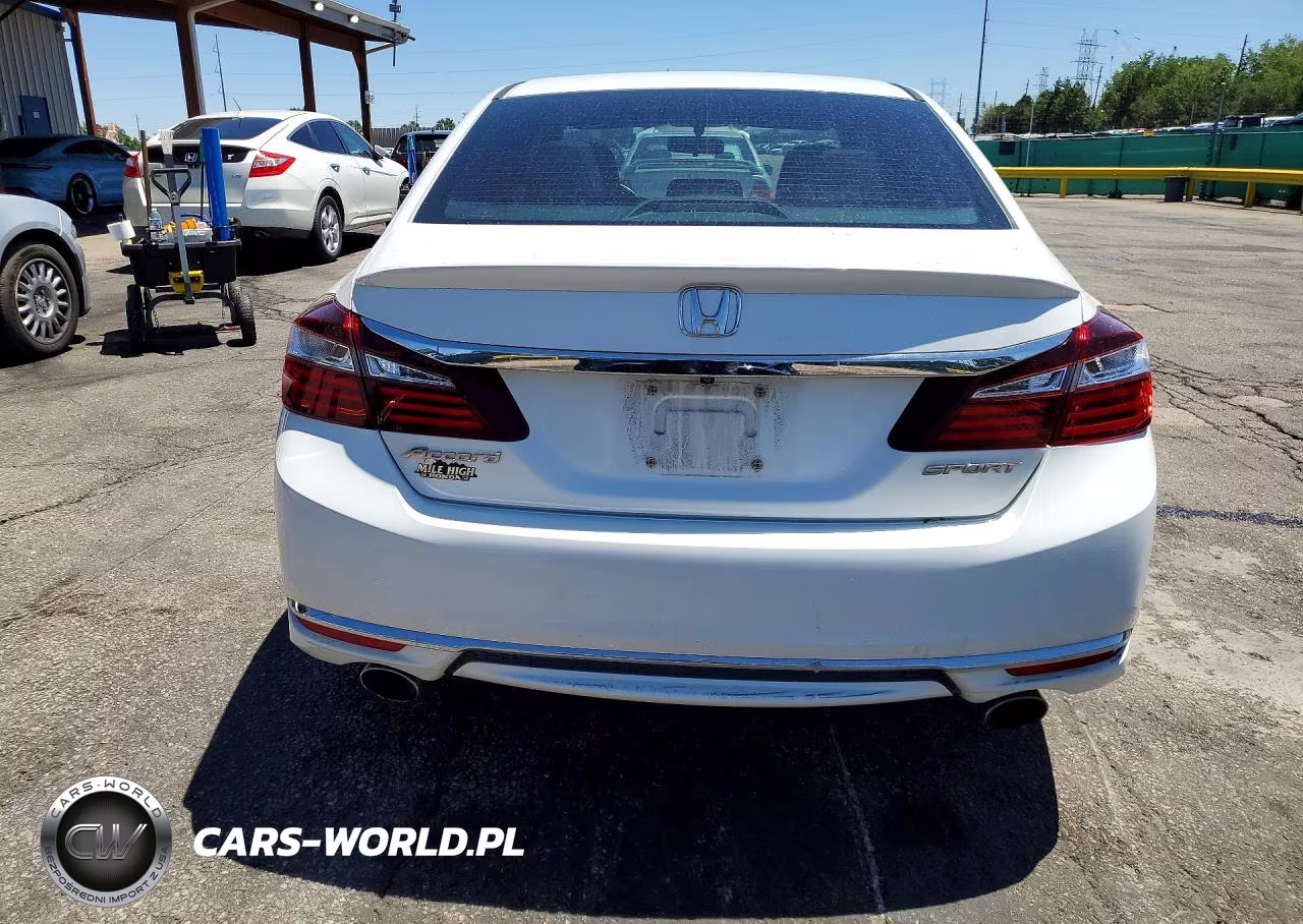 2016 Honda Accord Sport VIN:1HGCR2F5XGA046670 - 6