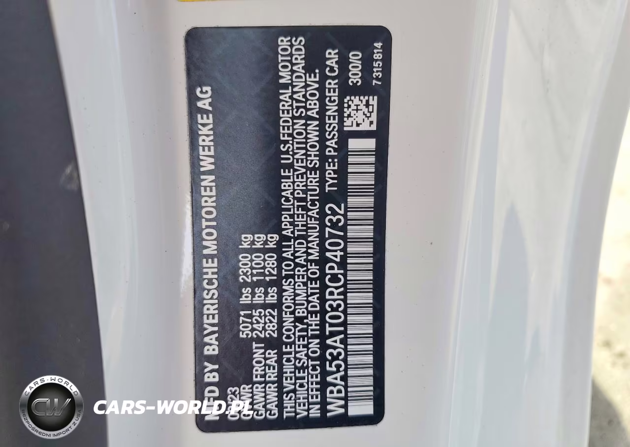 2024 BMW M440I VIN:WBA53AT03RCP40732 - 12
