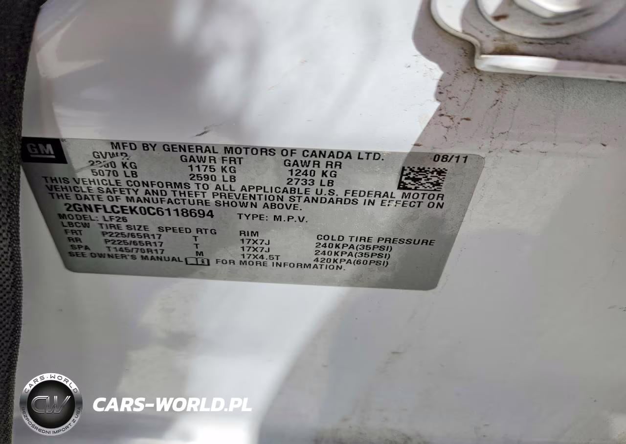 2012 Chevrolet Equinox Ls VIN:2GNFLCEK0C6118694 - 13