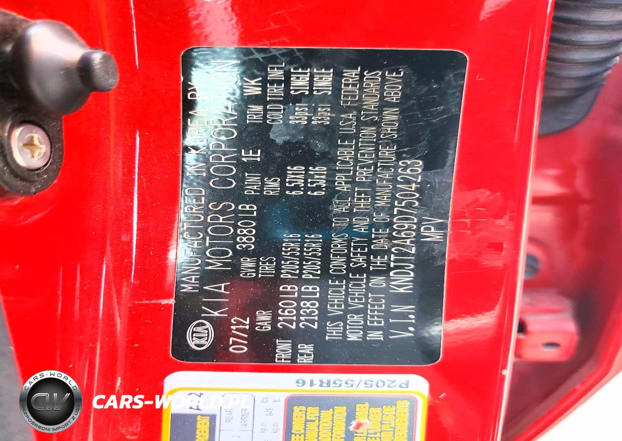 2013 Kia Soul VIN:KNDJT2A69D7504263 - 12