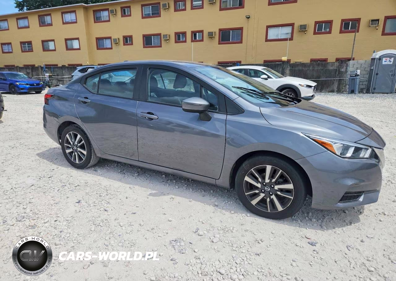 2021 Nissan Versa Sv VIN:3N1CN8EV0ML824349 - 4