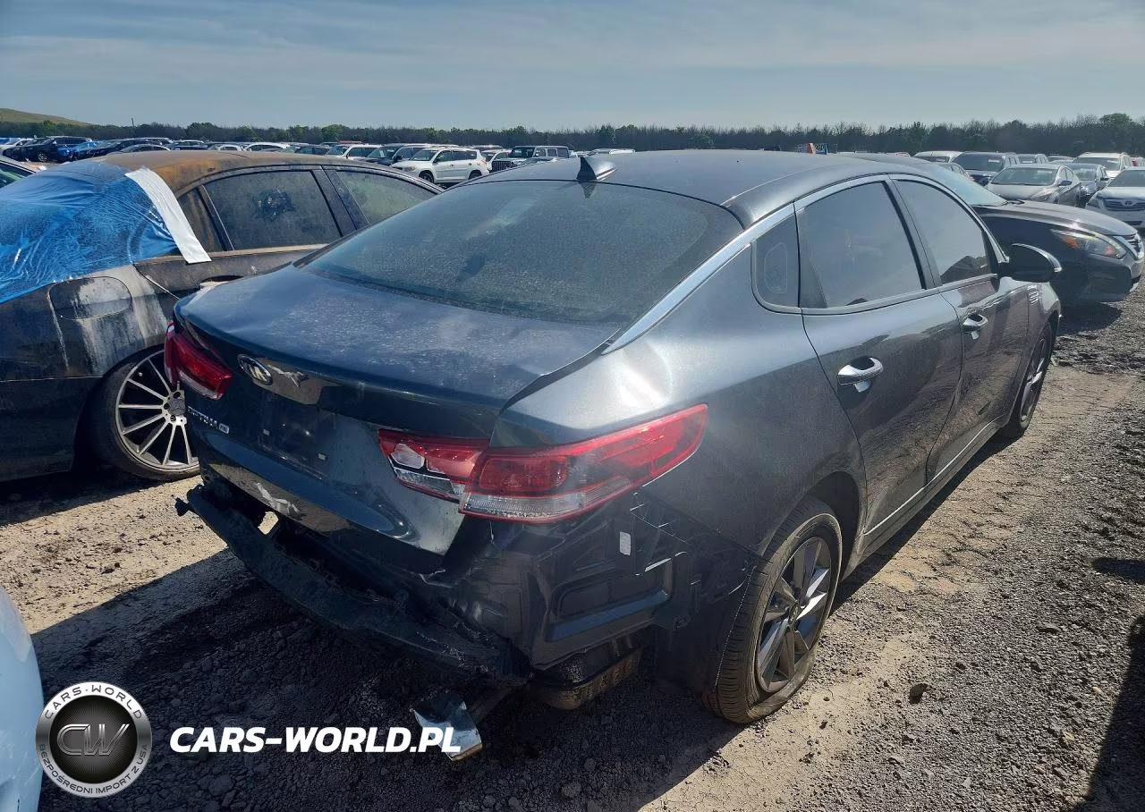 2020 Kia Optima Lx VIN:5XXGT4L36LG386347 - 3