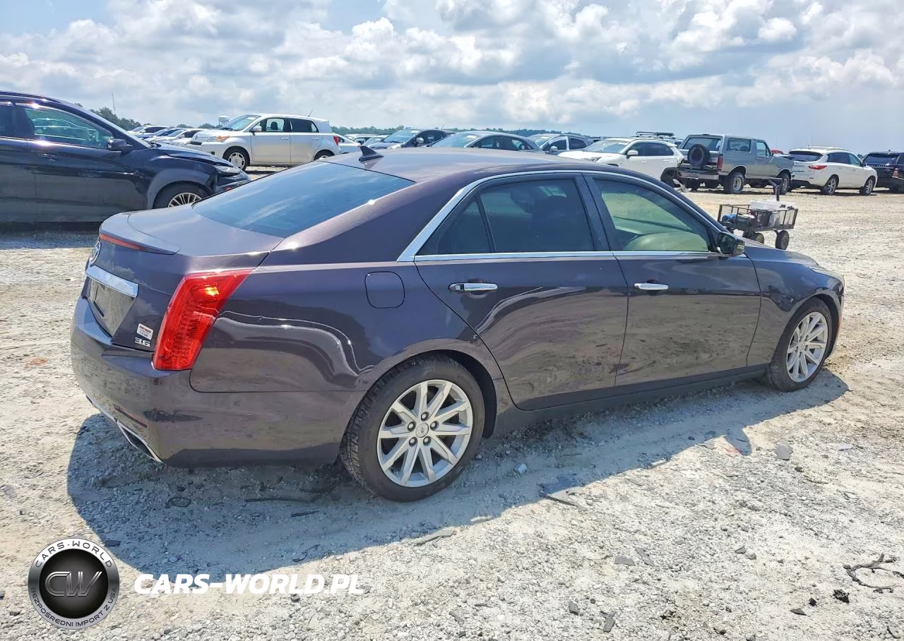 2014 Cadillac Cts Luxury Collection VIN:1G6AR5S3XE0141666 - 3