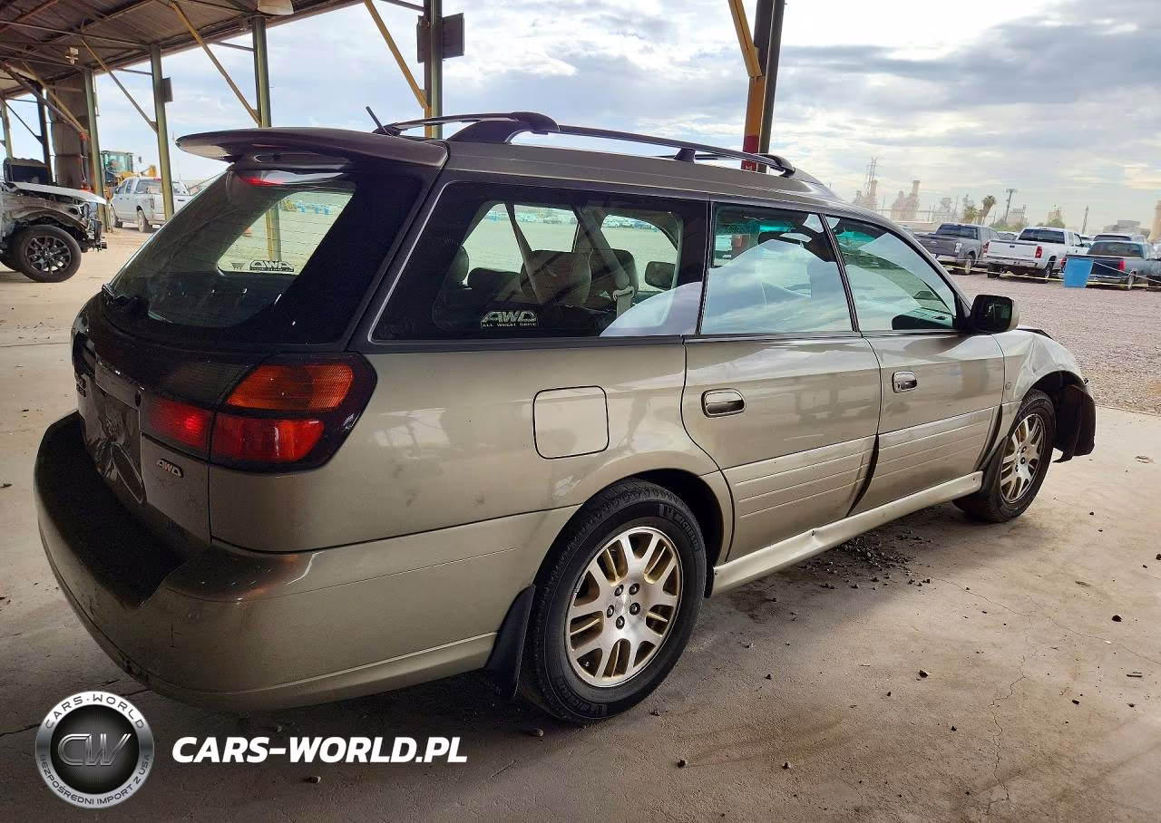 2003 Subaru Legacy Outback H6 3.0 Ll Bean VIN:4S3BH806737630324 - 3