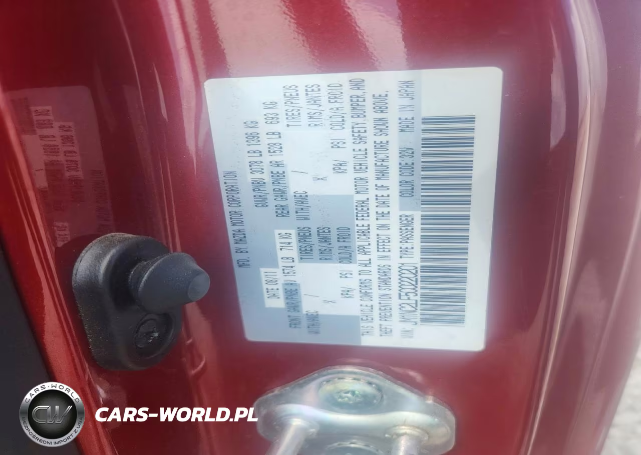 2012 Mazda Mx-5 Miata VIN:JM1NC2LF5C0220201 - 12