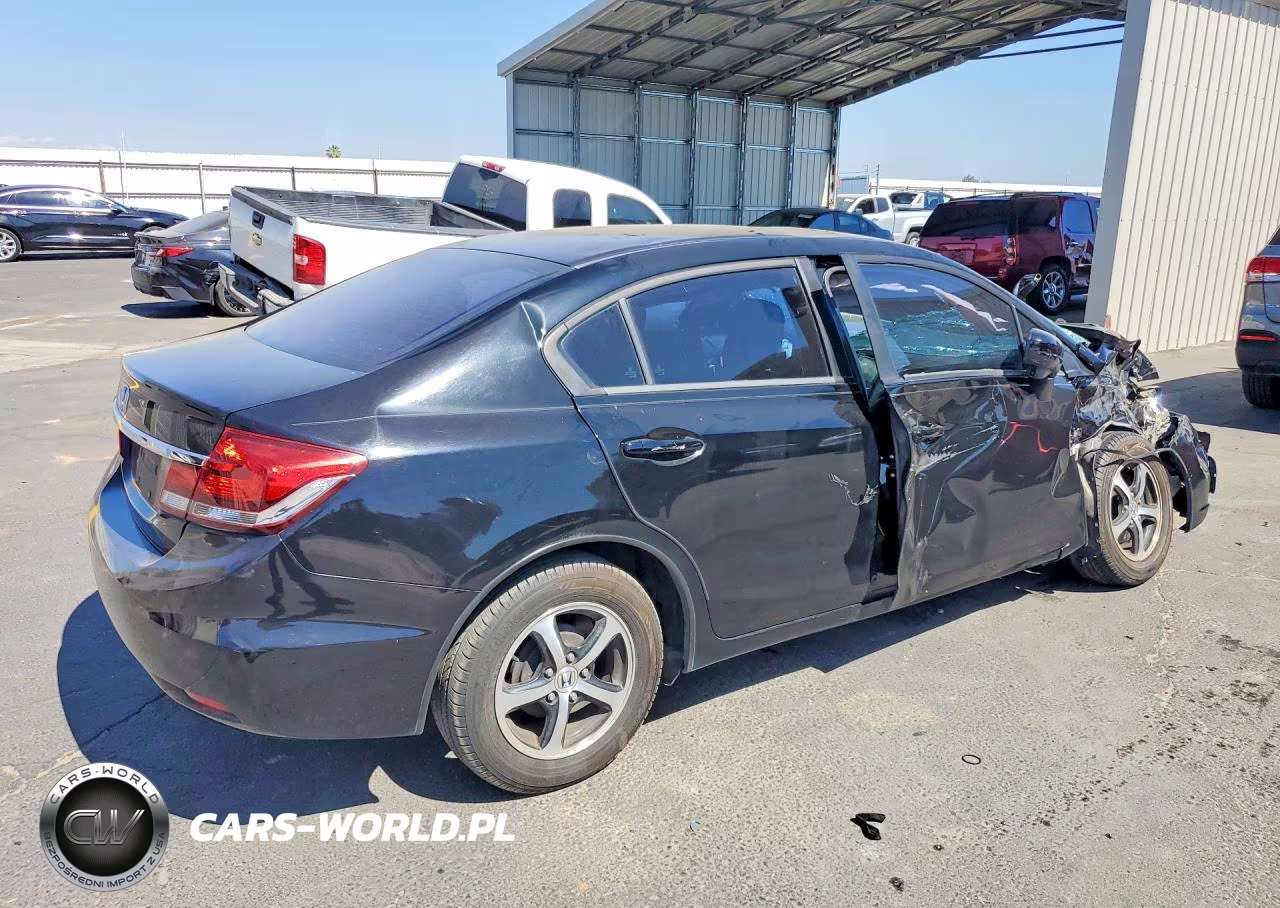 2015 Honda Civic Se VIN:19XFB2F71FE013618 - 3