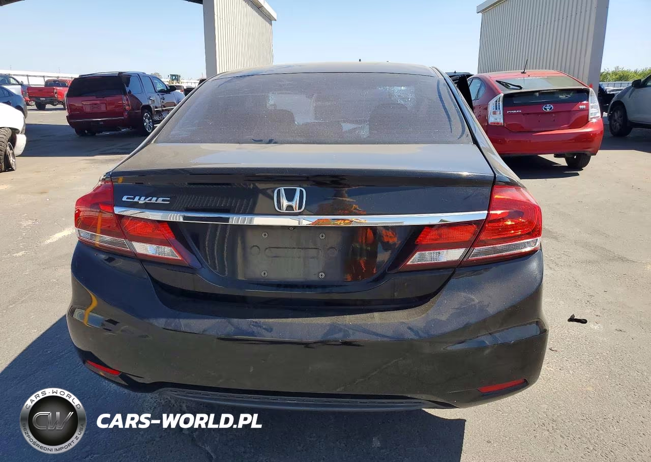 2015 Honda Civic Se VIN:19XFB2F71FE013618 - 6