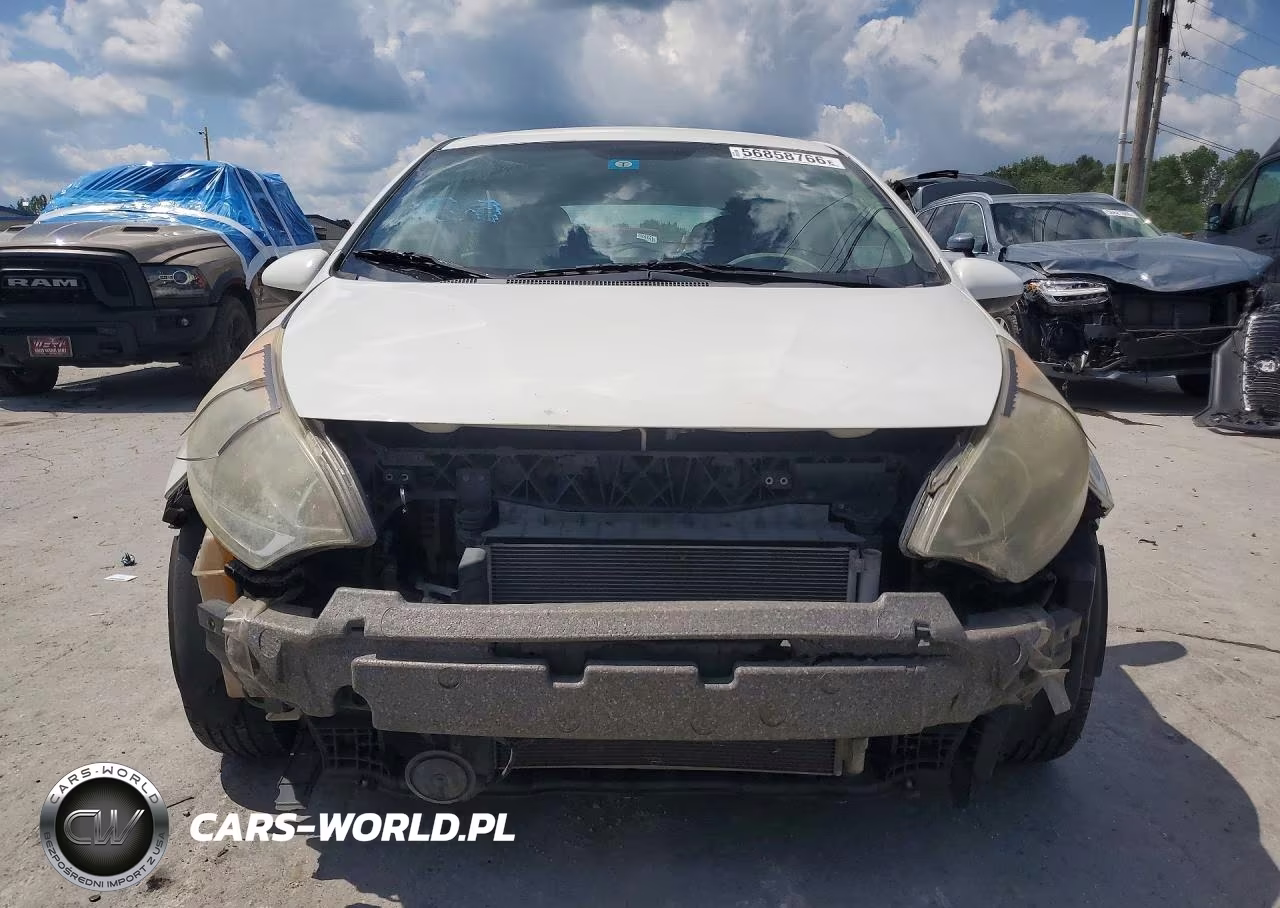 2013 Kia Rio Lx VIN:KNADM5A37D6110006 - 5
