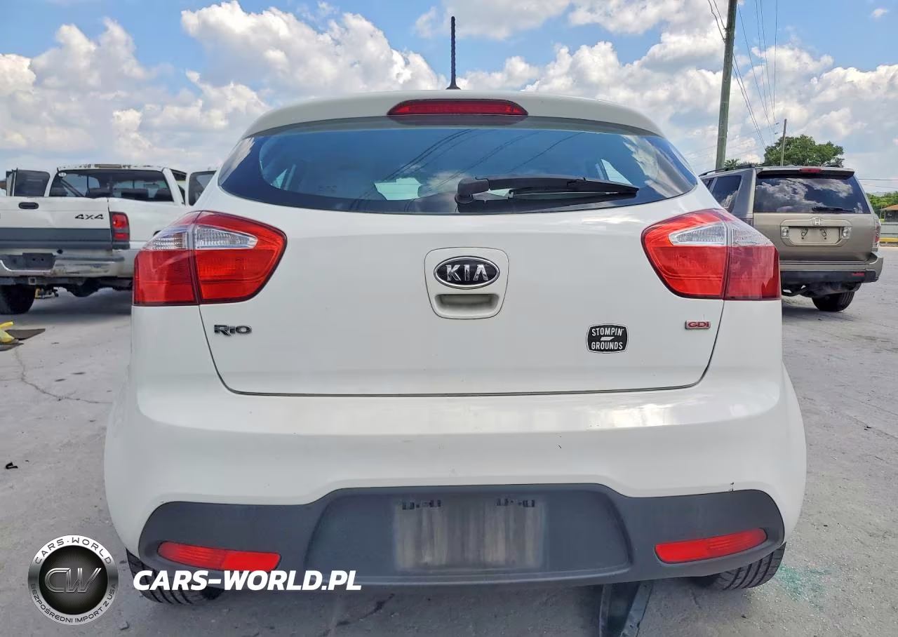 2013 Kia Rio Lx VIN:KNADM5A37D6110006 - 6
