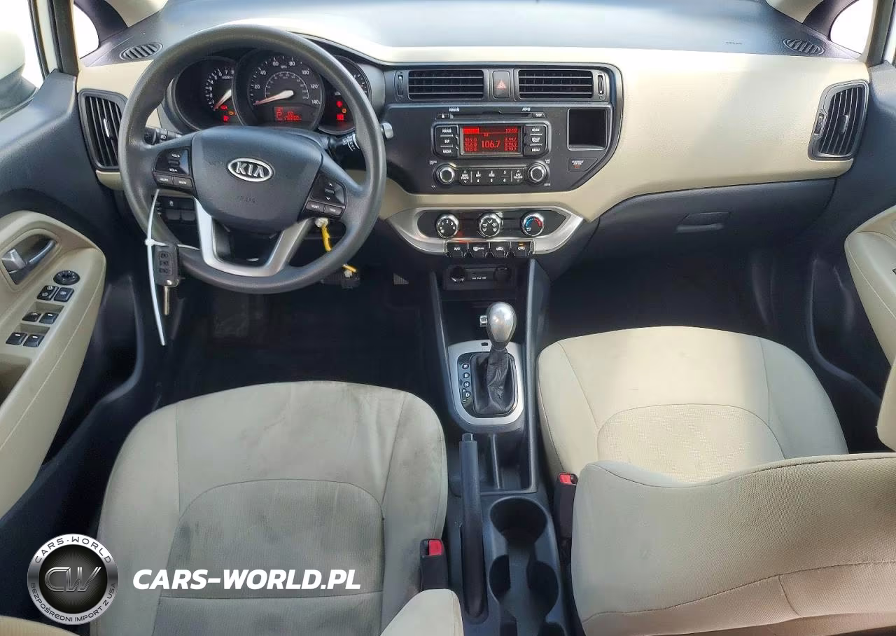 2013 Kia Rio Lx VIN:KNADM5A37D6110006 - 8