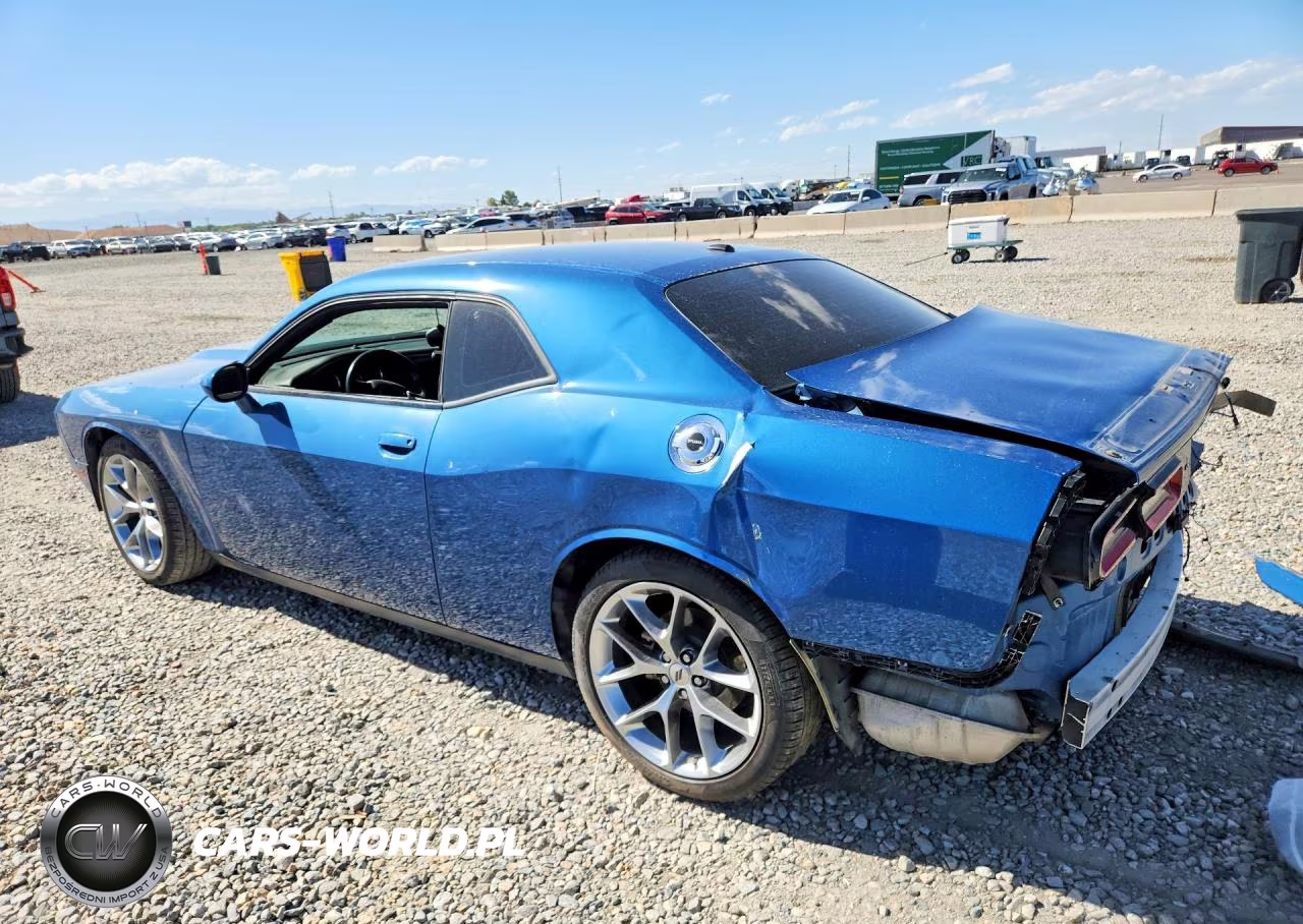 2022 Dodge Challenger Gt VIN:2C3CDZJGXNH143577 - 2