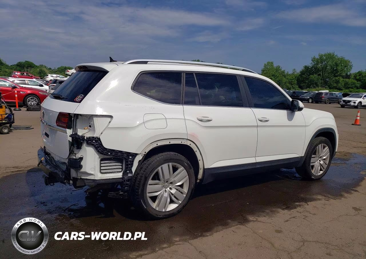 2019 Volkswagen Atlas Se VIN:1V2WP2CAXKC573770 - 3