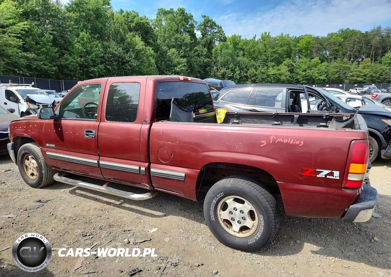 2001 Chevrolet Silverado K1500 VIN:1GCEK19T11E187918 - 2