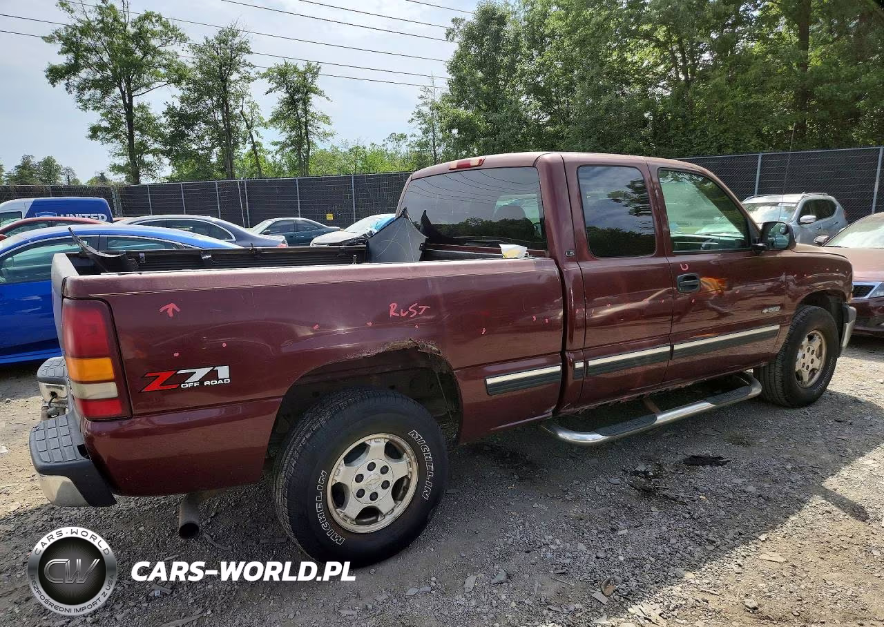 2001 Chevrolet Silverado K1500 VIN:1GCEK19T11E187918 - 3