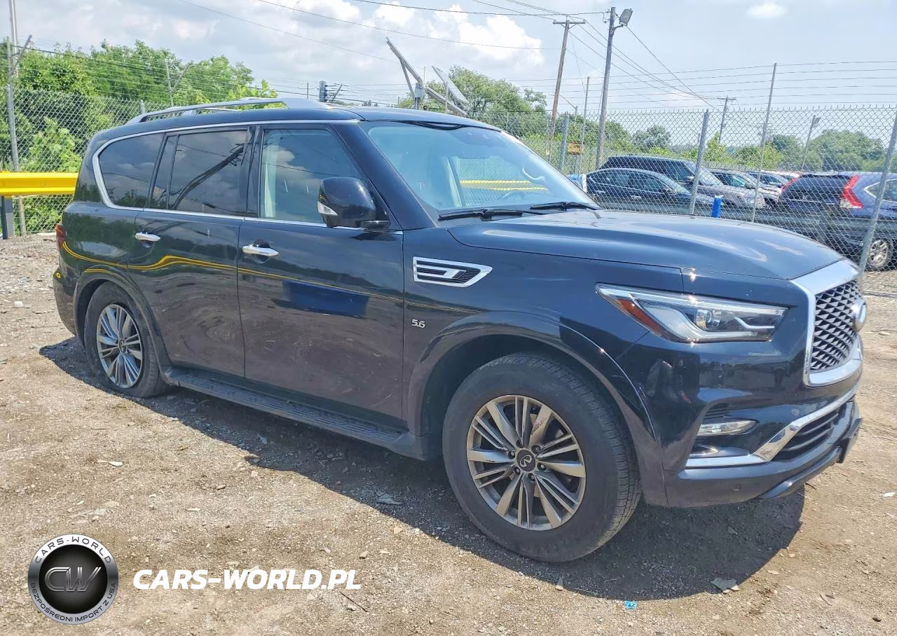 2020 Infiniti Qx80 Luxe VIN:JN8AZ2NCXL9470209 - 4