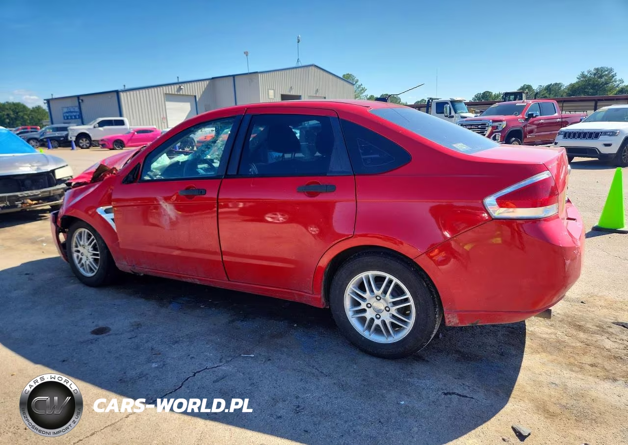 2008 Ford Focus Se VIN:1FAHP35N78W187644 - 2