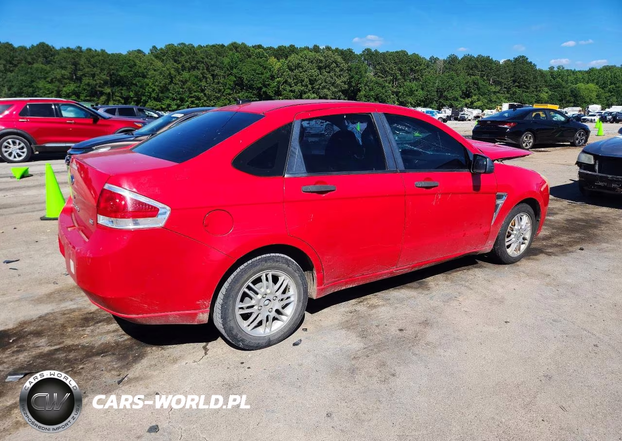 2008 Ford Focus Se VIN:1FAHP35N78W187644 - 3