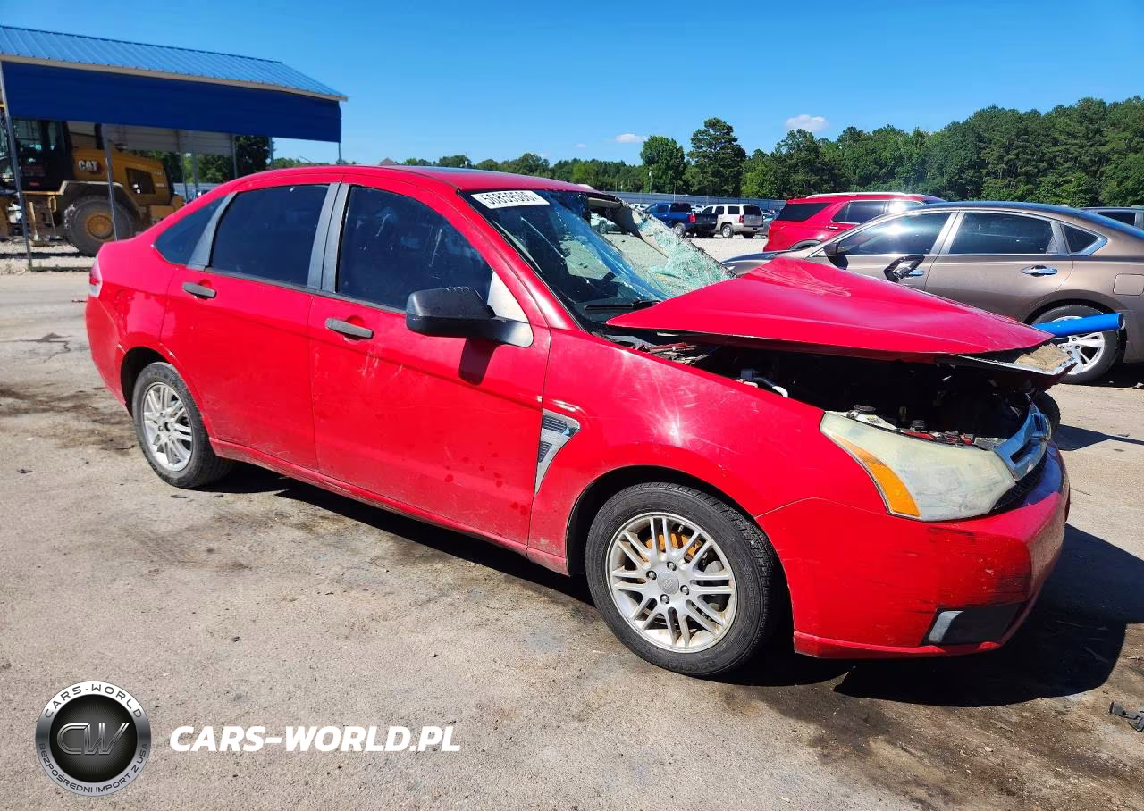 2008 Ford Focus Se VIN:1FAHP35N78W187644 - 4