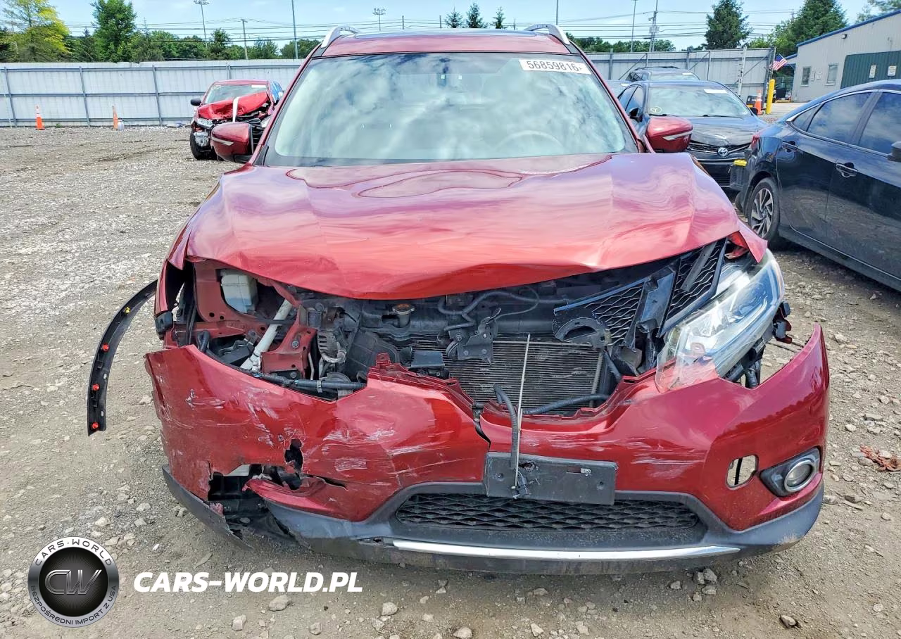 2015 Nissan Rogue Sl VIN:5N1AT2MTXFC767093 - 5
