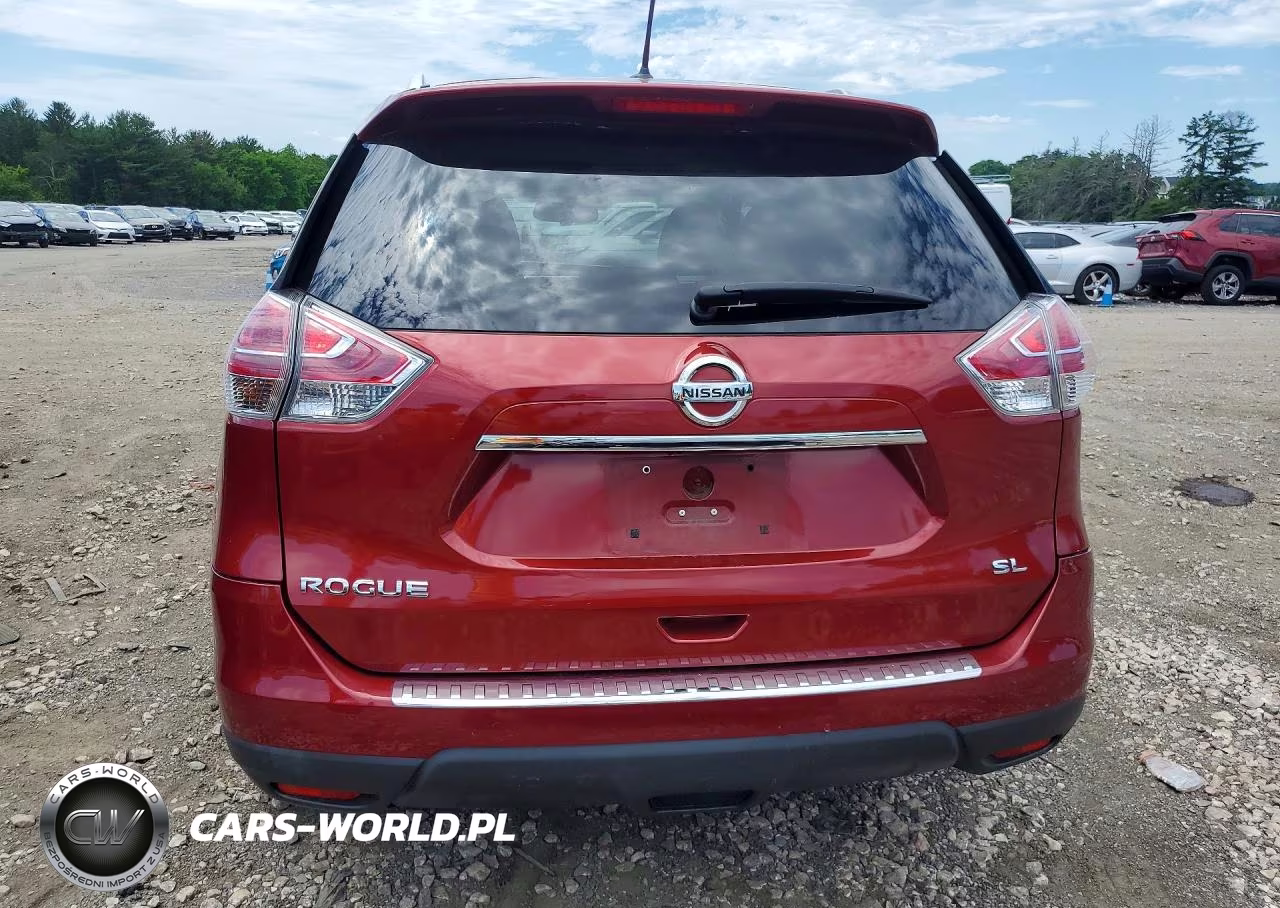 2015 Nissan Rogue Sl VIN:5N1AT2MTXFC767093 - 6