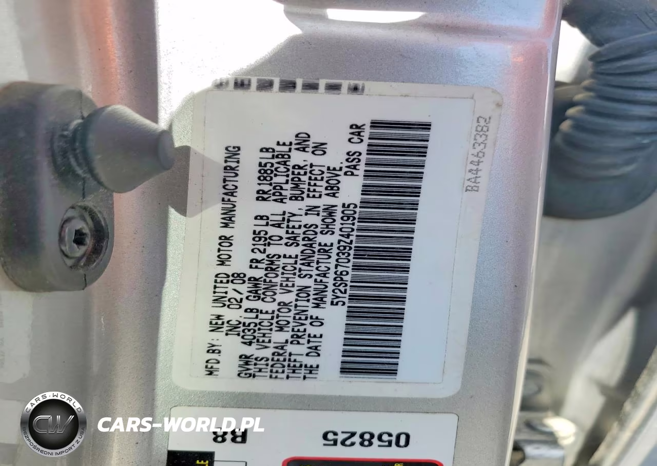 2009 Pontiac Vibe VIN:5Y2SP67039Z401905 - 12