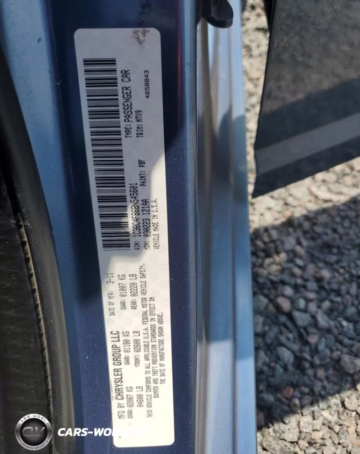2011 Chrysler 200 Lx VIN:1C3BC4FB6BN545601 - 12