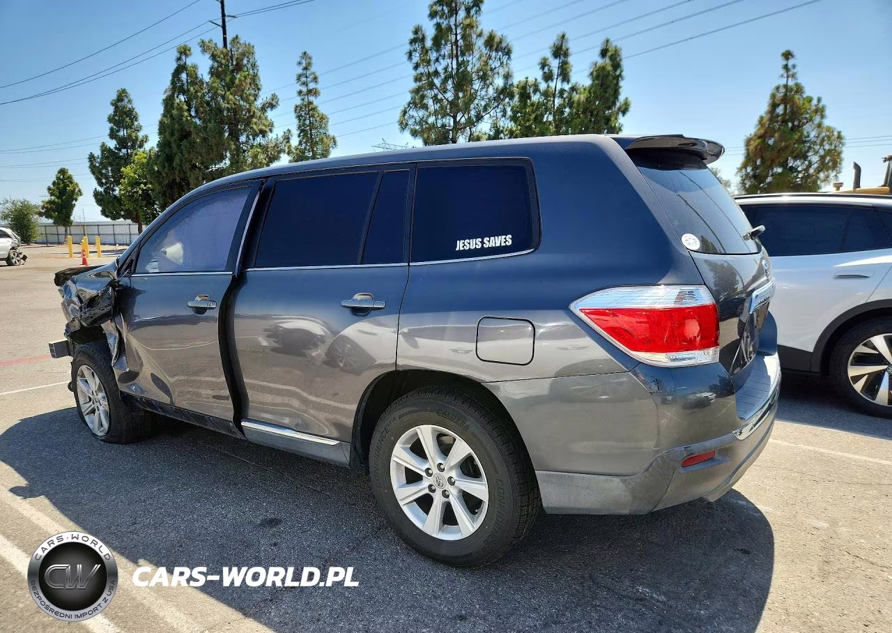 2012 Toyota Highlander Base VIN:5TDZA3EH3CS021995 - 2