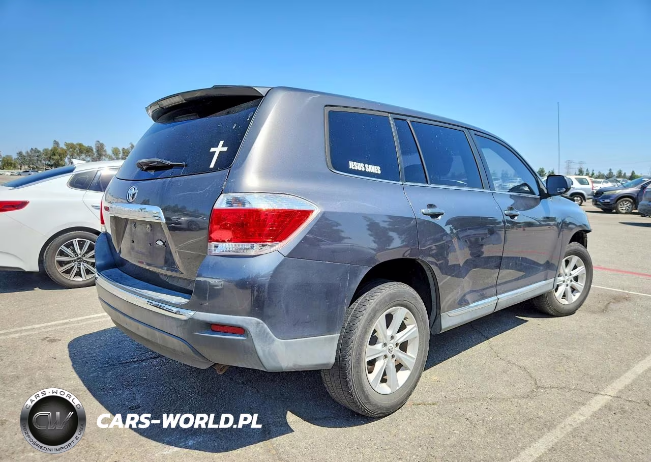 2012 Toyota Highlander Base VIN:5TDZA3EH3CS021995 - 3