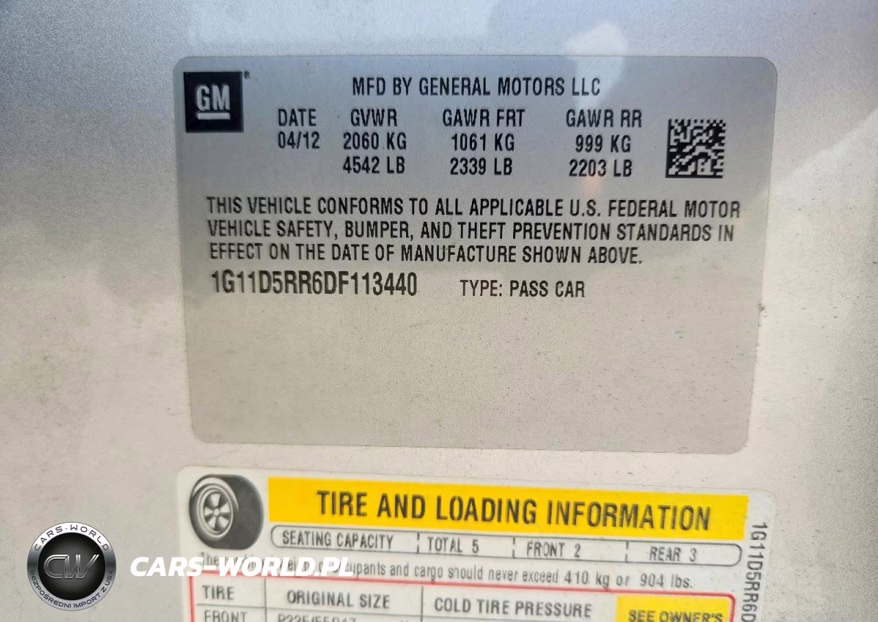 2013 Chevrolet Malibu 1Lt VIN:1G11D5RR6DF113440 - 12
