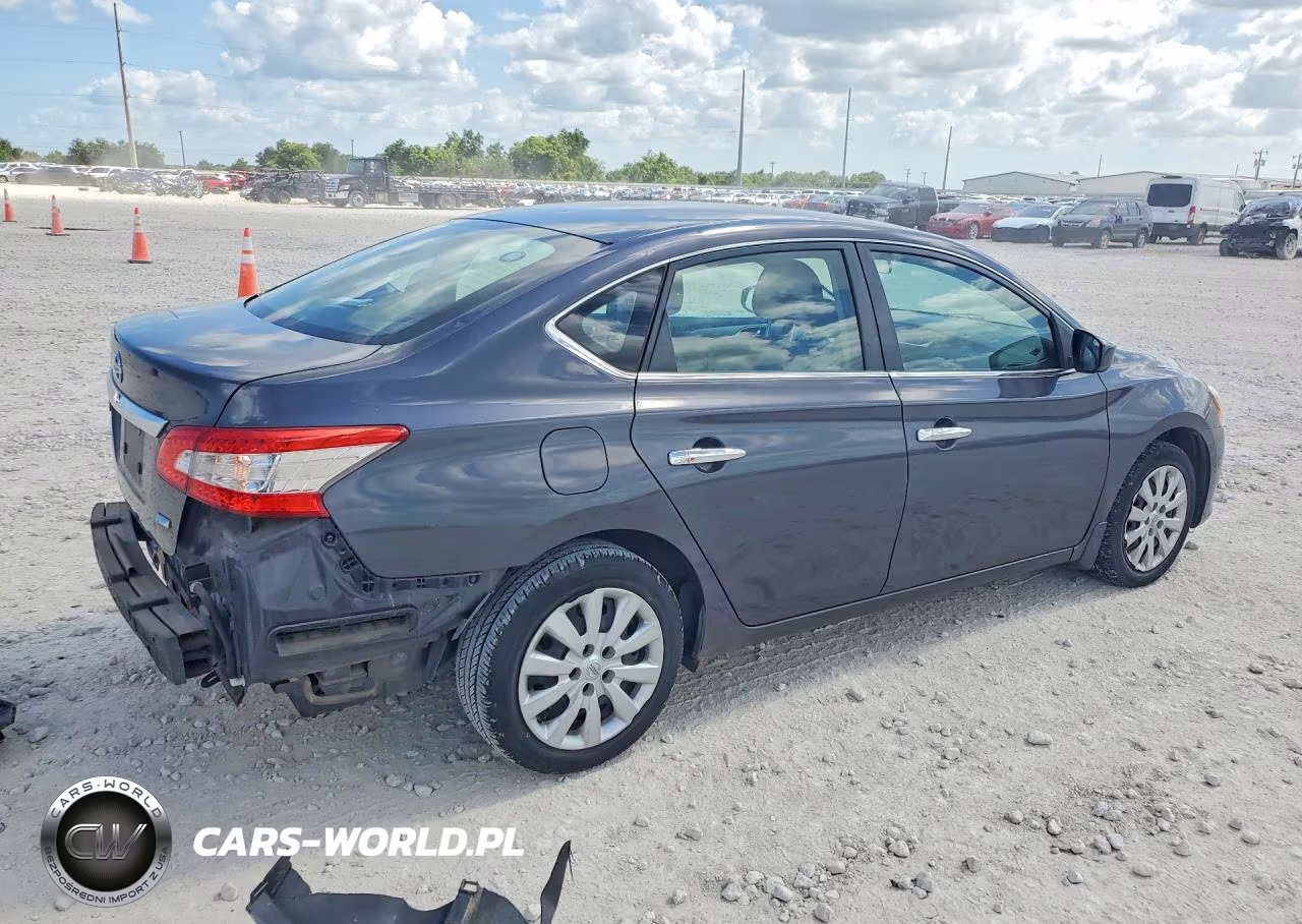2014 Nissan Sentra S VIN:3N1AB7AP6EL618472 - 3