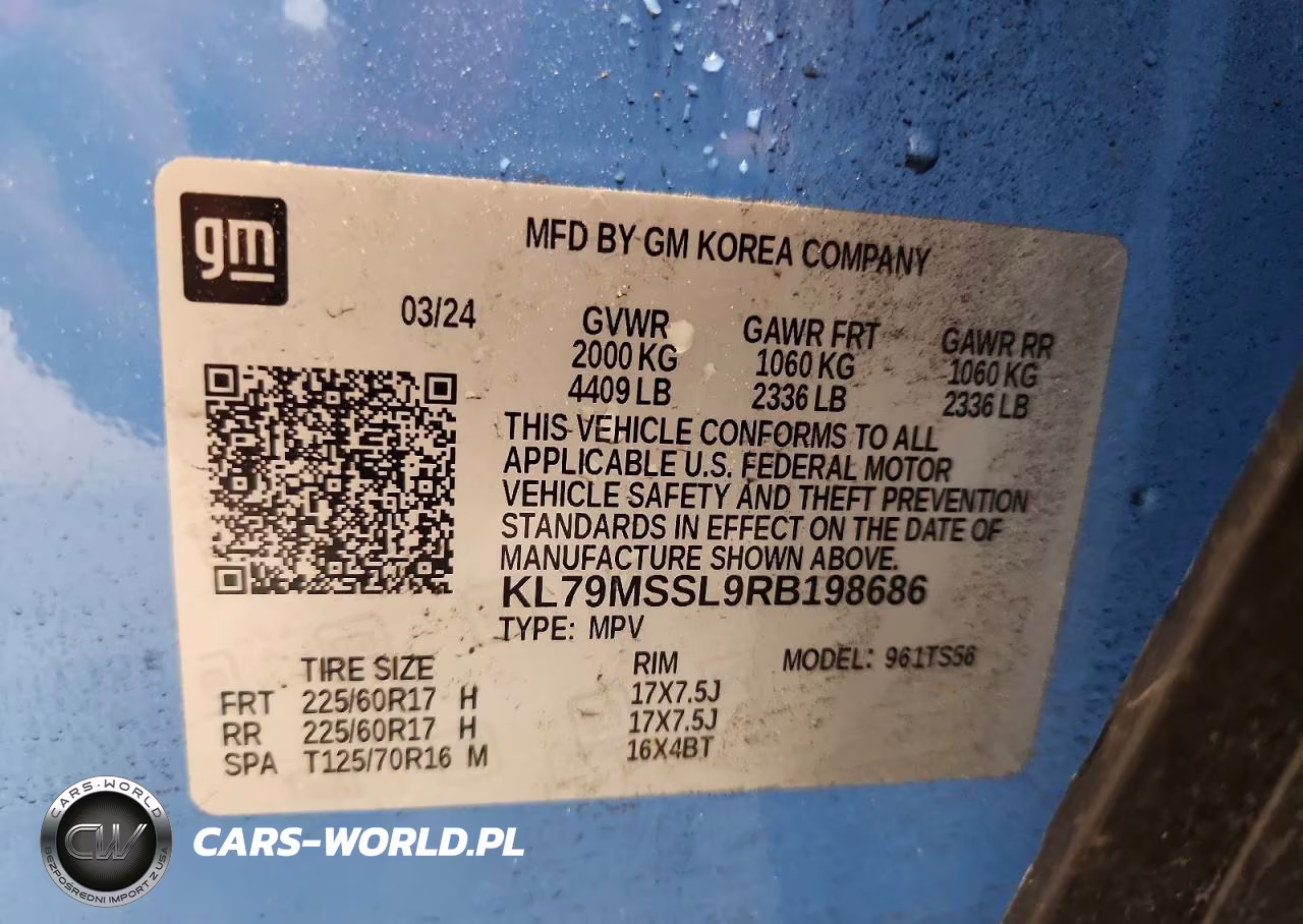 2024 Chevrolet Trailblazer Activ VIN:KL79MSSL9RB198686 - 13