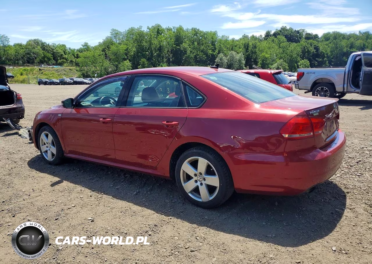 2015 Volkswagen Passat S VIN:1VWAT7A39FC004145 - 2