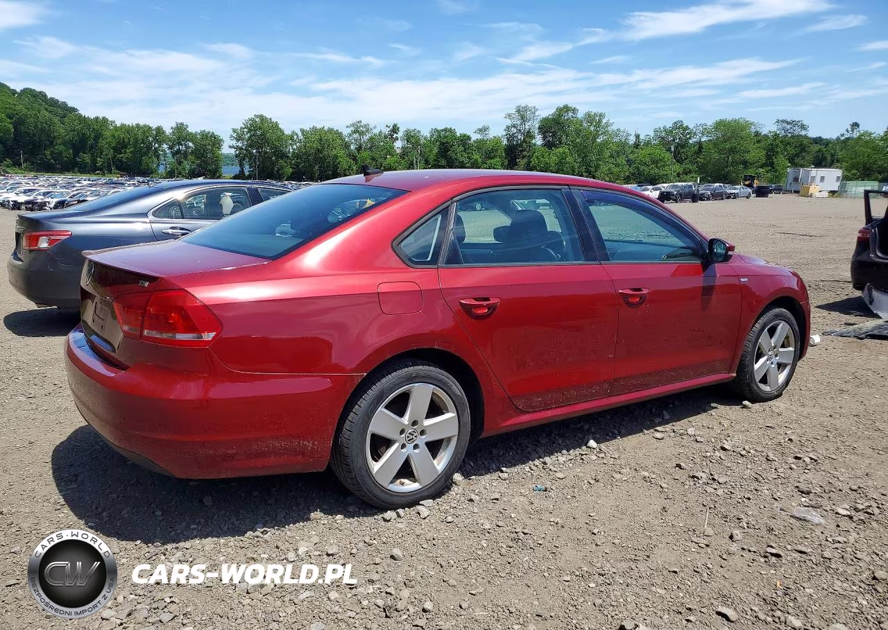 2015 Volkswagen Passat S VIN:1VWAT7A39FC004145 - 3