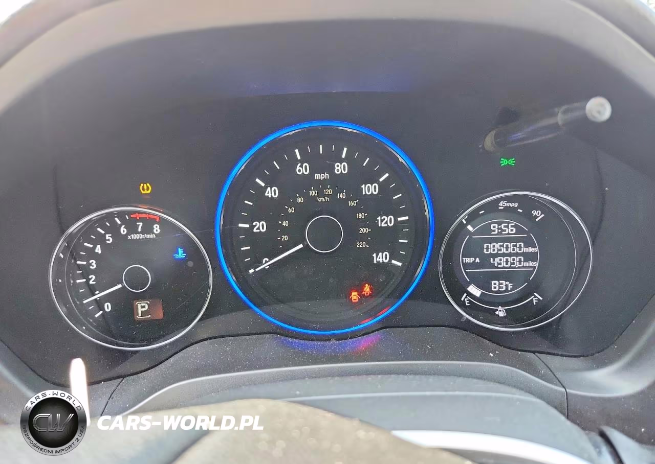 2017 Honda Hr-V Exl VIN:3CZRU6H72HM710214 - 9