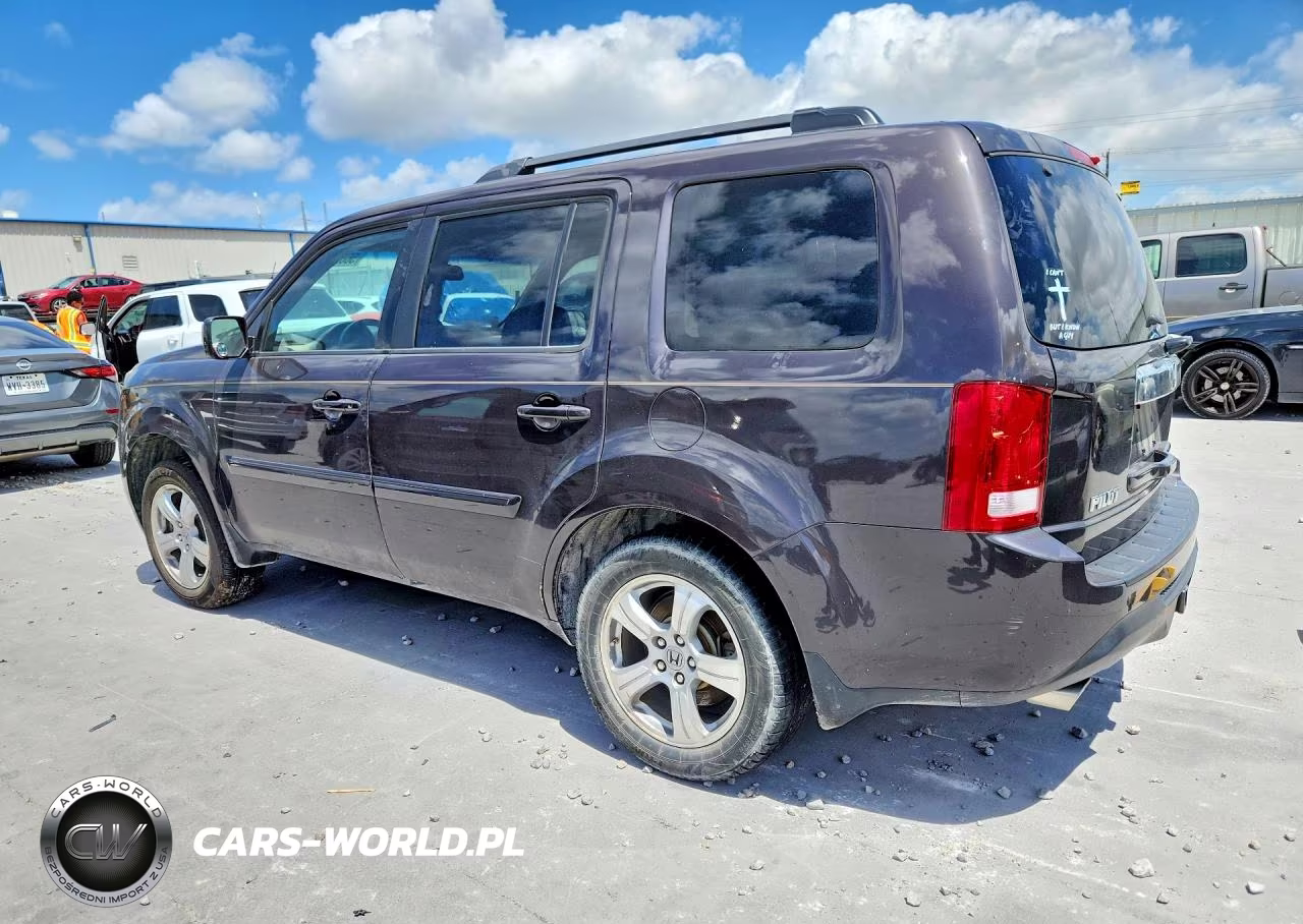 2015 Honda Pilot Exl VIN:5FNYF3H5XFB017420 - 2